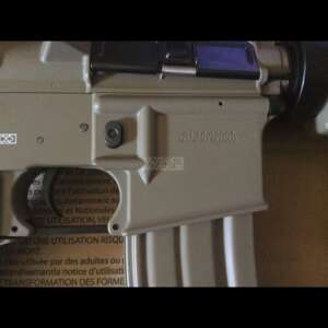 G&G FULL METAL M4 CARBINE AIRSOFT GUN W/ CRANE STOCK AEG RIFLE