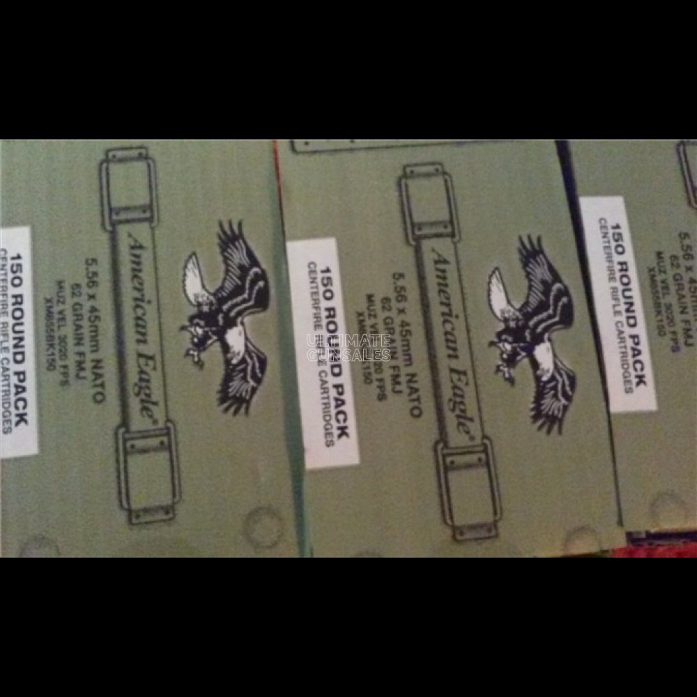 600 Federal NATO 5.56 62 gr LC M855 556 XM855