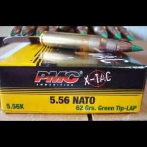 1000 PMC 5.56 SS109 ammo XM855 Nato 62gr