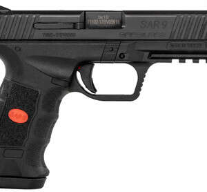 Sar USA SAR9 Semi-Auto Pistol 4.4" Barrel 9mm 17+1 Black Interchangeable Backstrap Grip Black
