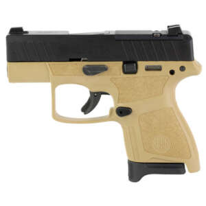 Beretta, APX A1 Carry, 9MM, 3.3" Barrel, 8 Rounds, 2 Magazines, One 6 Round Magazine & One 8 Round Magazine, Optic Ready, Flat Dark Earth