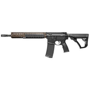 Daniel Defense, M4A1 Semi-automatic AR, 223 Rem/556NATO, 14.5" Hammer Forged Barrel (16" OAL with Pinned Brake), Carbine Length Gas System