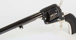 Colt Custom Eight Ball Single Action Army, 8" Barrel, 45 Colt, Royal Blue