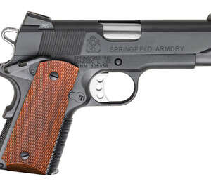 1911 Compact Carry Handgun .45 ACP Black