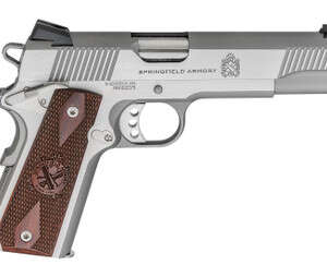 1911 Loaded .45 Acp Handgun – Stainless