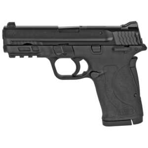 Smith & Wesson, M&P380 SHIELD EZ M2.0, Semi-automatic Pistol, Internal Hammer Fired, Compact, 380ACP, 3.675" Barrel, Polymer Frame, Black, 3-Dot Sights, Grip/Thumb Safety, 8Rd, 2 Magazines