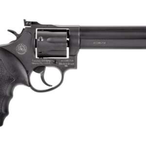 357 Mag / 38 Spl +P Matte Black Oxide 6.00 in. Soft Rubber