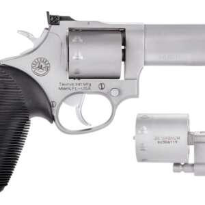 22 LR / 22 WMR Matte Stainless 4.00 in. Ribber Grip®