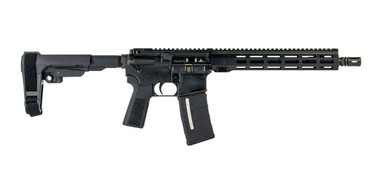 IWI Zion-15 12.5" 5.56x45mm SBA3 AR-15 Pistol, Black - Z15TAC12