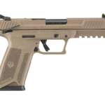 Ruger-57 5.7x28mm Full-Size Pistol with Davidsons Dark Earth Finish