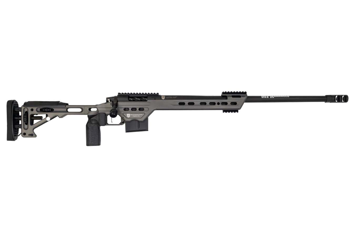 224BA 224 Valkyrie Bolt-Action Precision Rifle with Tungsten Cerakote Finish