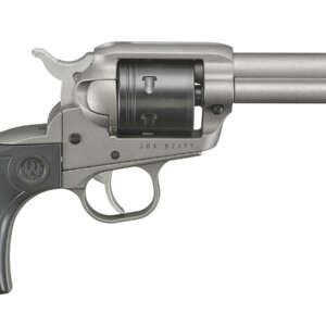 Wrangler 22LR Revolver with Silver Cerakote Finish and Birdshead Grip