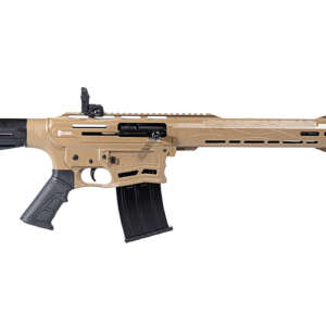 Boss-25 12 Gauge AR-Style Semi-Automatic Shotgun with FDE Cerakote Finish