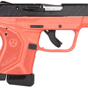 LCP II 22LR Pistol with 2.75 Inch Barrel and Red Cerakote Frame