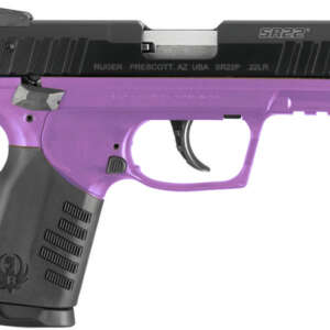 SR22 22LR Rimfire Pistol with Purple Lady Lilac Grip Frame