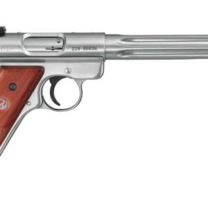 Mark III 22LR Hunter Rimfire Pistol with Brown Laminate Grips
