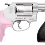 Model 637 38 Special J-Frame Revolver with Pink Grips