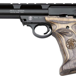 22A 22LR 5.5-inch Rimfire Pistol with Wood Target Grip