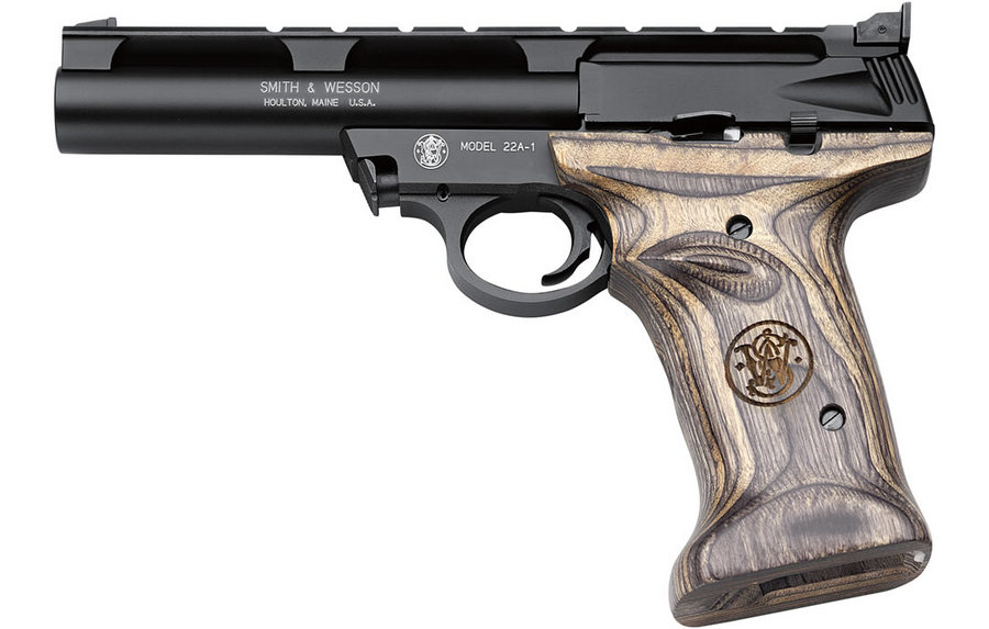 22A 22LR 5.5-inch Rimfire Pistol with Wood Target Grip