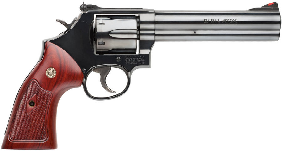 Model 586 Classic 357 Magnum 6-inch with Wood Grips