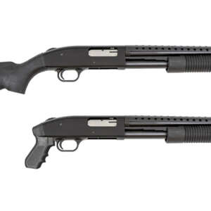 500 12 Gauge Shotgun with Heatshield Pistol Grip Kit