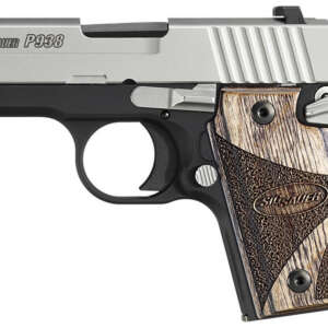 P938 Blackwood 9mm 2-Tone Centerfire Pistol with Night Sights