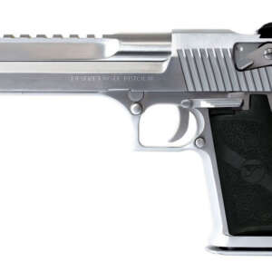 Desert Eagle 44 Magnum Pistol with Brushed Chrome Finish