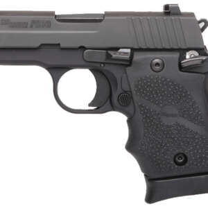 P938 9mm Centerfire Pistol with Black Rubber Grip