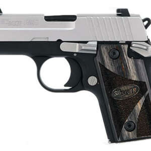 P238 Blackwood 380 ACP Centerfire Pistol with Night Sights