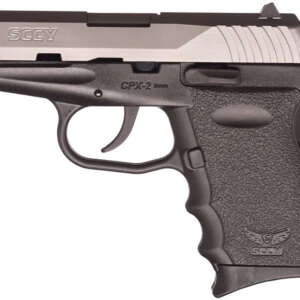 CPX-2 9mm Black Pistol with Stainless Slide