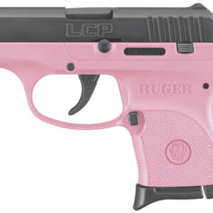 LCP 380ACP Centerfire Pistol with Pink Grip Frame
