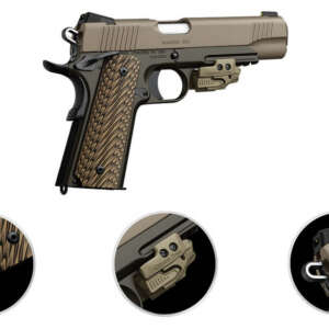 Warrior SOC 45 ACP Pistol with Crimson Trace Laser