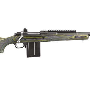 M77-GS 308 Gunsite Scout Rifle with Green Laminate Stock