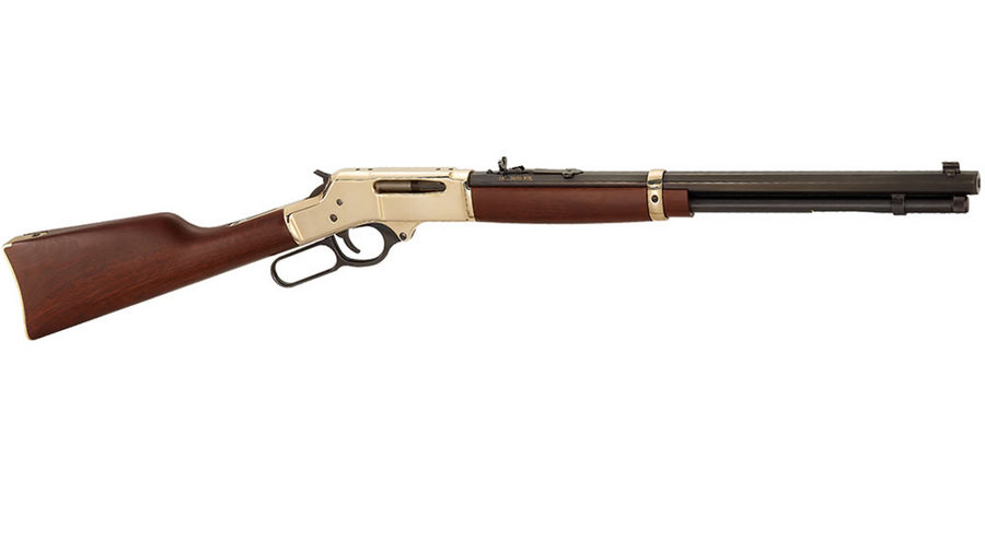 .30/30 Lever Action Rifle with Brass Octagon Barrel