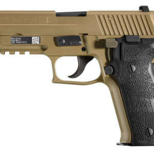 P226 MK25 Navy Desert 9mm Centerfire Pistol with Night Sights