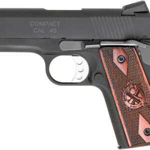 1911 Range Officer Compact 45ACP with Fiber Optic Sight