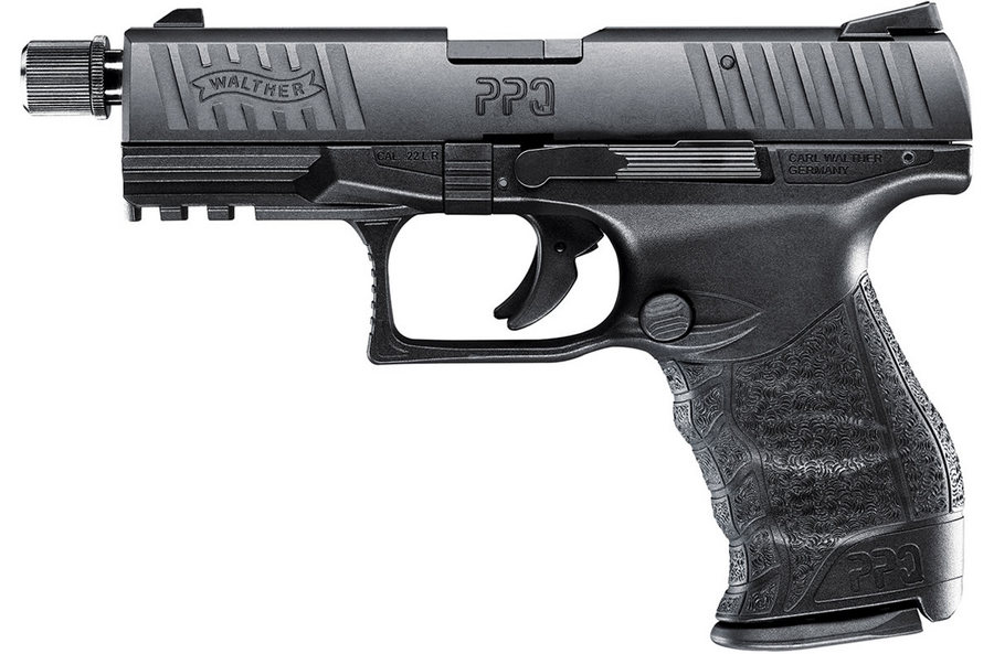 PPQ M2 Tactical 22LR Black Rimfire Pistol with Threaded Barrel