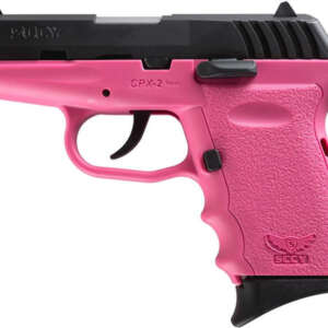 CPX-2 9mm Pink Pistol with Black Slide