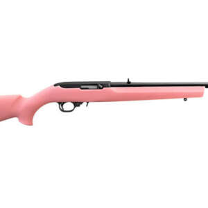 10/22 22 LR Rimfire Rifle with Pink Hogue Stock