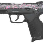 SR22 22 LR Rimfire Pistol with Muddy Girl Camo Slide