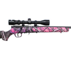 93R17 FXP 17 HMR Rifle with Muddy Girl Camo Stock