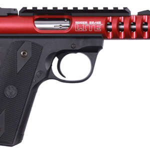 22/45 Lite 22LR Rimfire Pistol with Red Anodize Finish