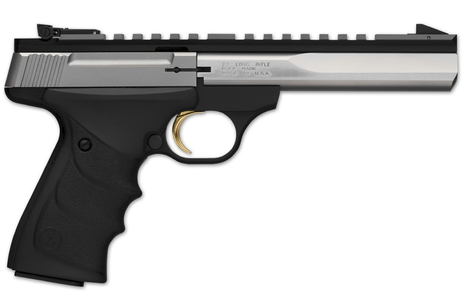 Buck Mark Contour Stainless 22LR Rimfire Pistol