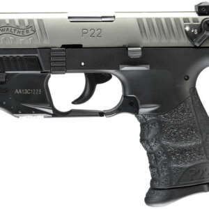P22 Nickel 22LR Rimfire Pistol with Laser