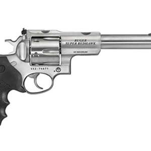 Super Redhawk 44 Rem Mag Stainless Double-Action Revolver