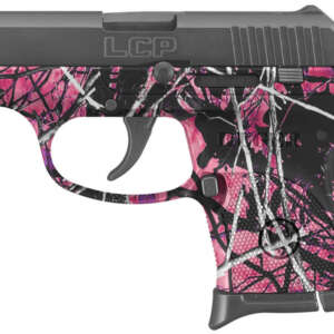 LCP 380ACP Centerfire Pistol with Muddy Girl Camo Frame