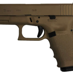 19 Gen4 9mm 15-Round Pistol with Hot Cerakote Burnt Bronze Finish