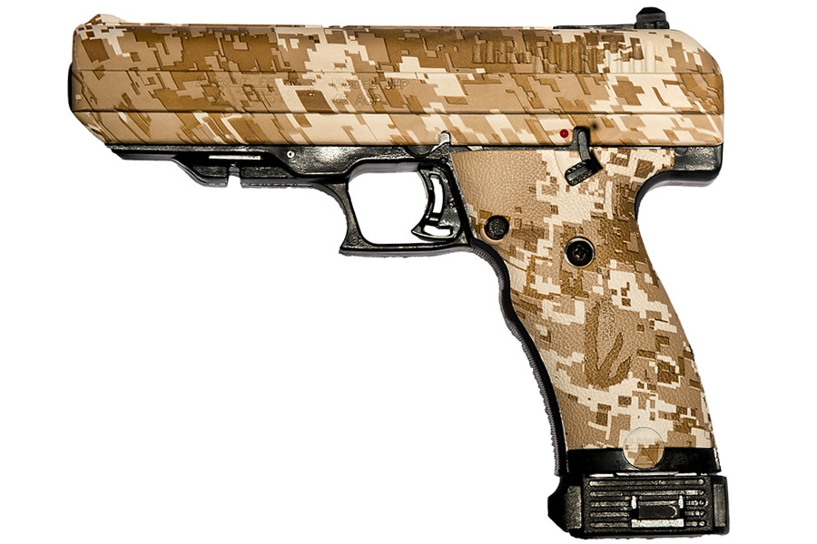 JHP 45ACP High-Impact Desert Digital Camo Pistol