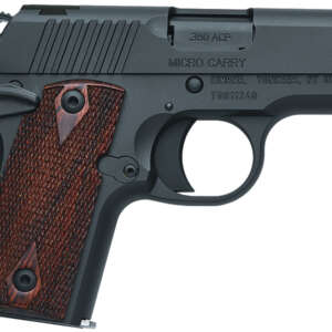 Micro RCP 380 ACP with Rosewood Grips