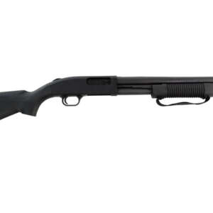 500 Tactical 12 Gauge Pump Shotgun with Forearm Strap and Breaching Barrel